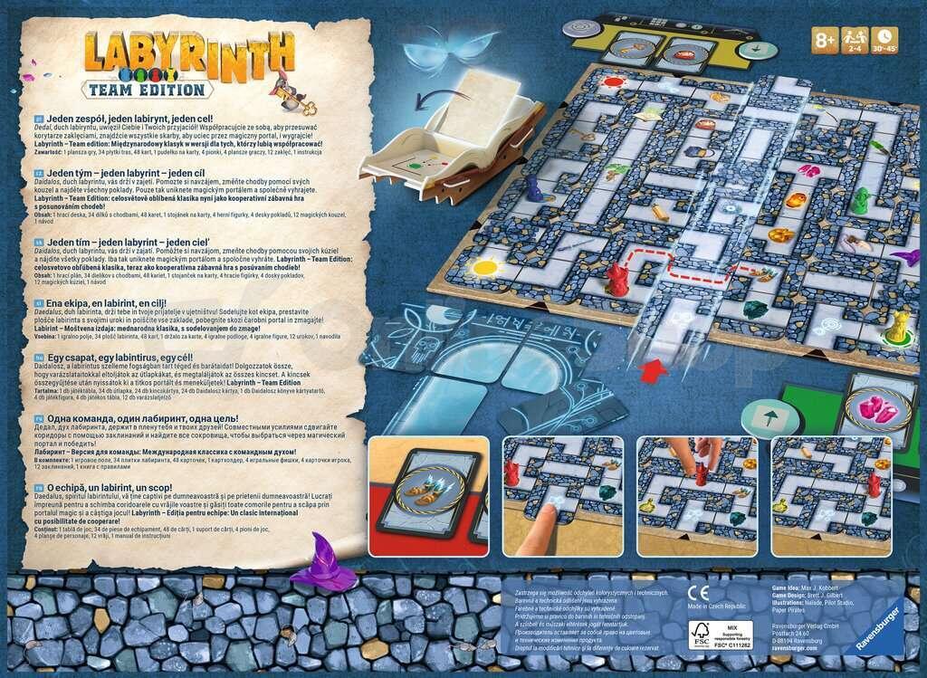 Společenská hra Ravensburger Kooperativní Labyrinth, Team edice