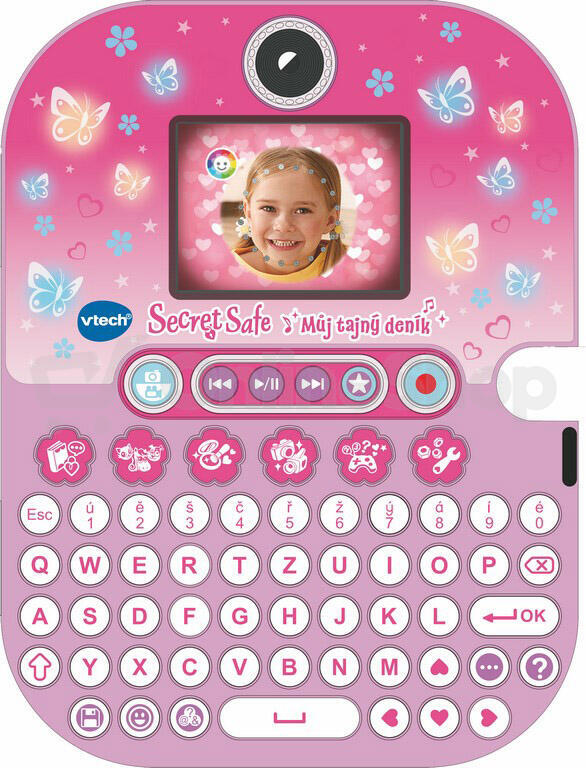 Interaktivní hračka Vtech Můj tajný deník - Kidi Secret Safe