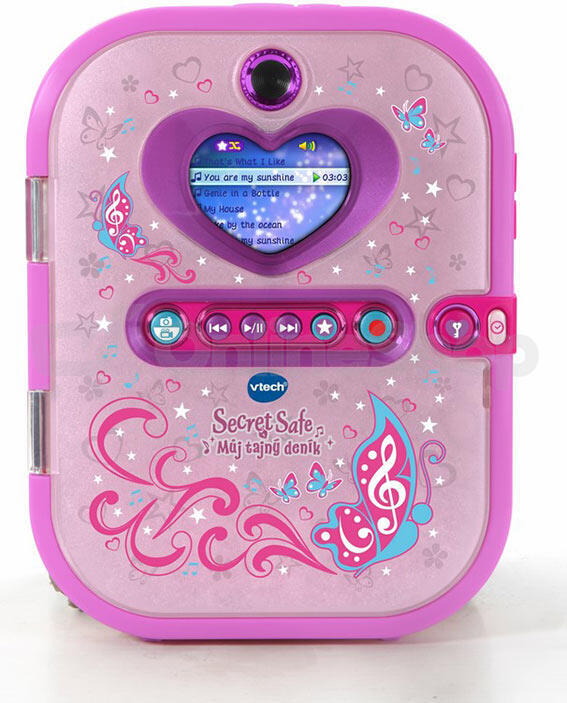 Interaktivní hračka Vtech Můj tajný deník - Kidi Secret Safe