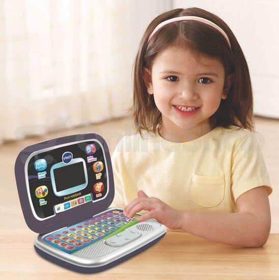 První notebook VTech černý
