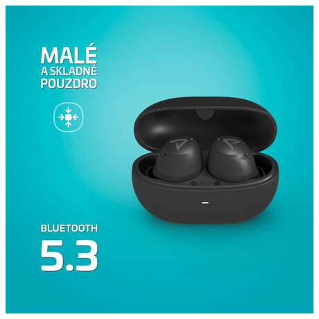 Bezdrtov sluchtka Lamax Dots3 ANC, ern