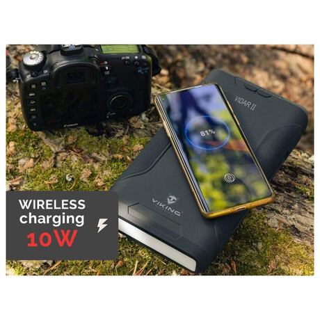 Viking outdoorov powerbanka VIDAR II, 72000 mAh, bezdrtov nabjen (VIDARII)