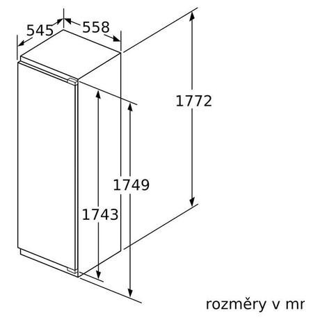 Chladnika Bosch KIF81PFE0