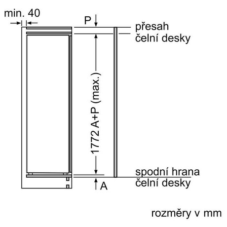 Chladnika Bosch KIF81PFE0