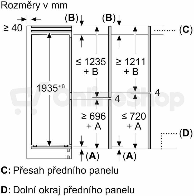Chladnička Siemens KB96NADD0