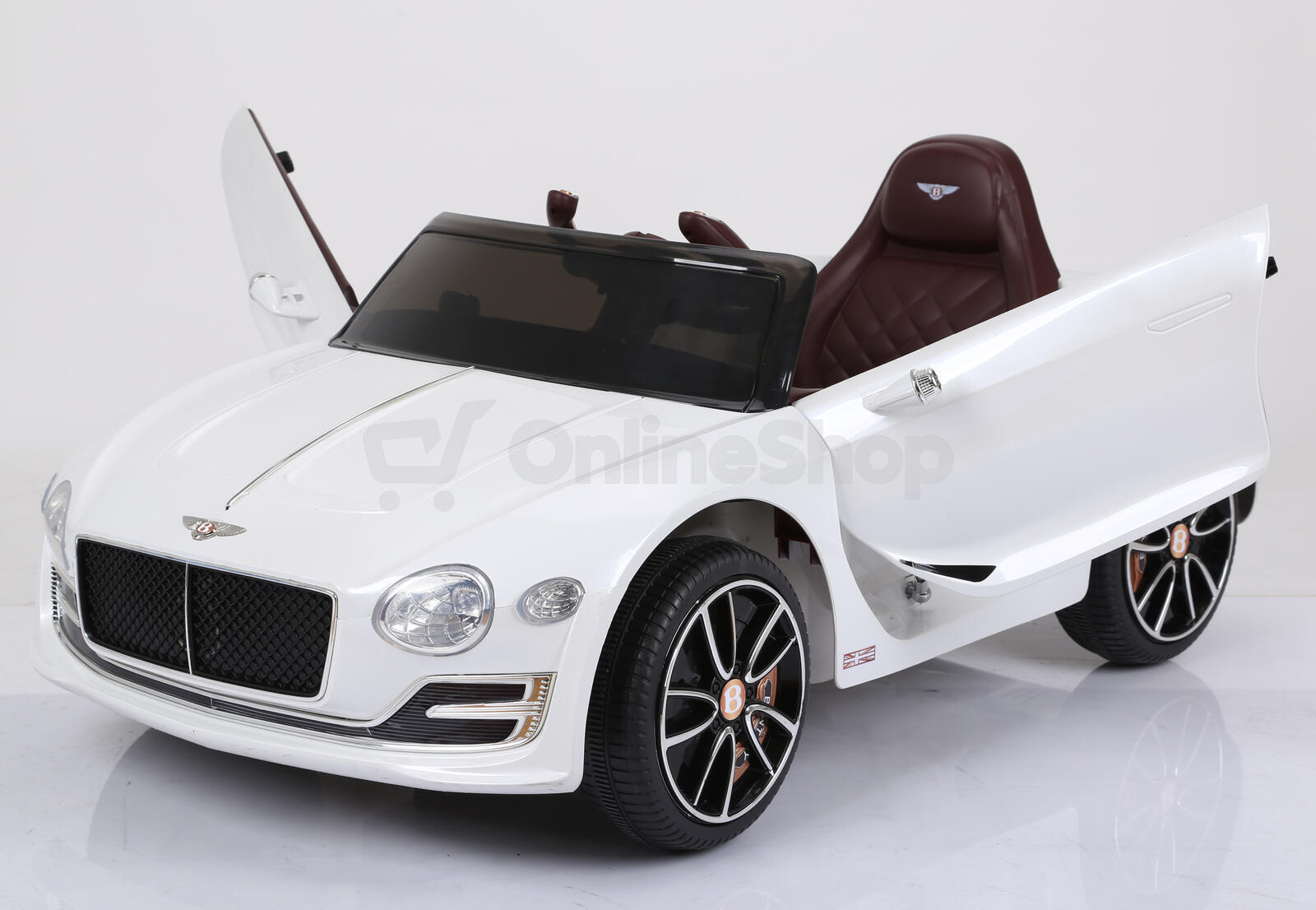 Dětské elektrické auto Bentley EXP 12 bílá ELJET