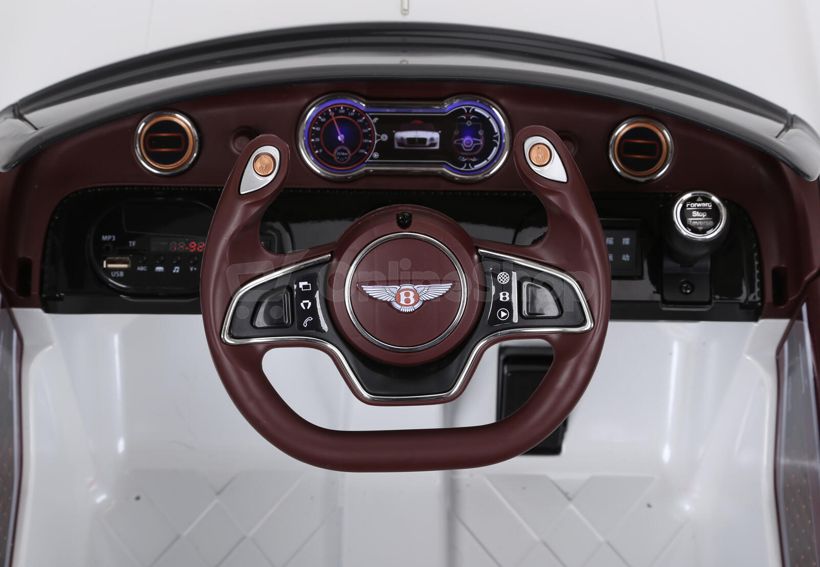 Dětské elektrické auto Bentley EXP 12 bílá ELJET