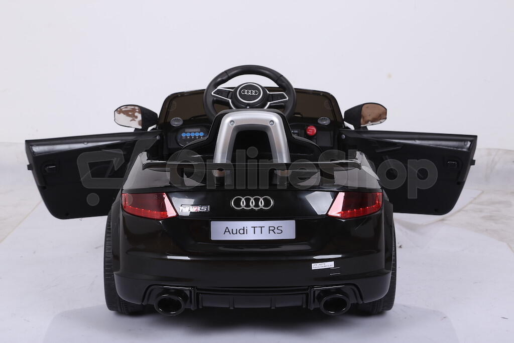 Dětské elektrické auto Audi TT RS černá ELJET