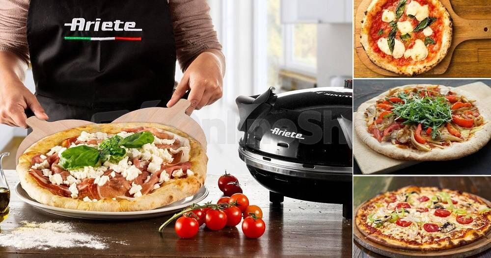 Pec na pizzu Ariete 917.BK, černá