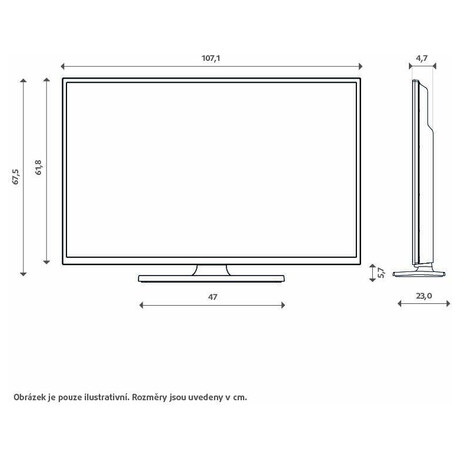 OLED televize LG OLED48C31LA