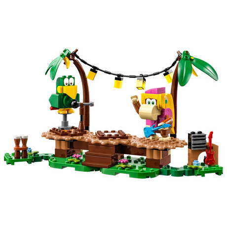 LEGO Super Mario 71421 Dixie Kong a koncert v dungli  roziujc set