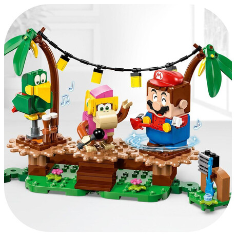 LEGO Super Mario 71421 Dixie Kong a koncert v dungli  roziujc set