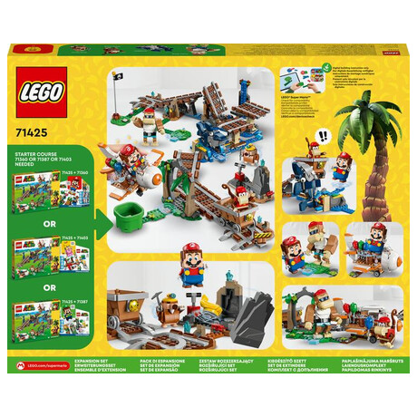 LEGO Super Mario 71425 Diddy Kongova jzda v dlnm vozku  roziujc set