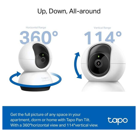 TP-Link tapo C220 Pan/Tilt AI Home Security Wi-Fi Camera