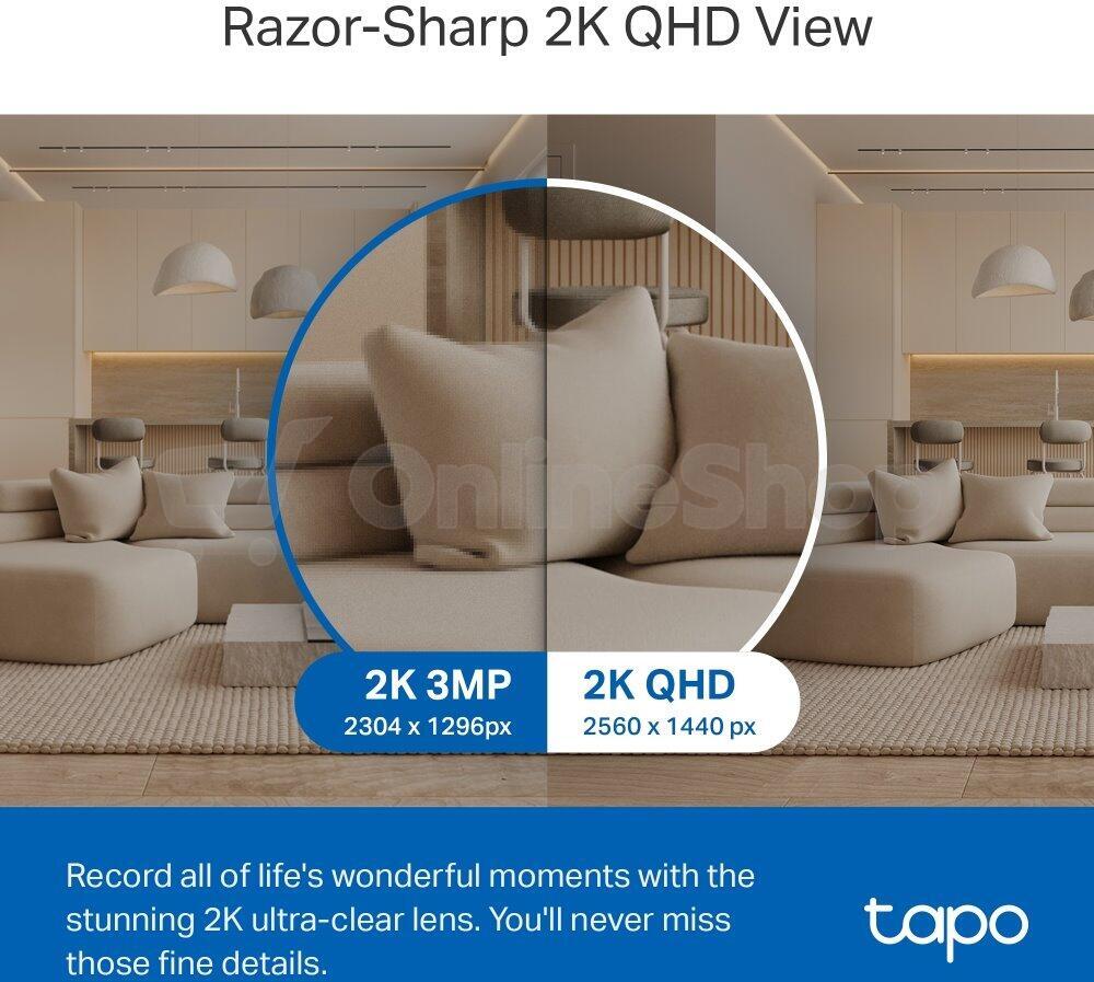 Kamera TP-Link Tapo C220 IP, 4MPx, WiFi, přísvit