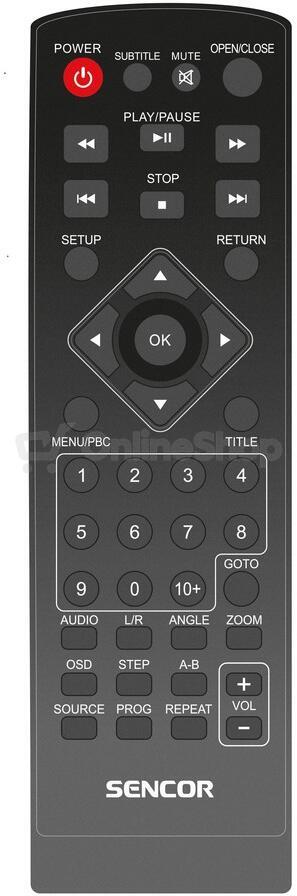 DVD přehrávač Sencor SDV 2513H