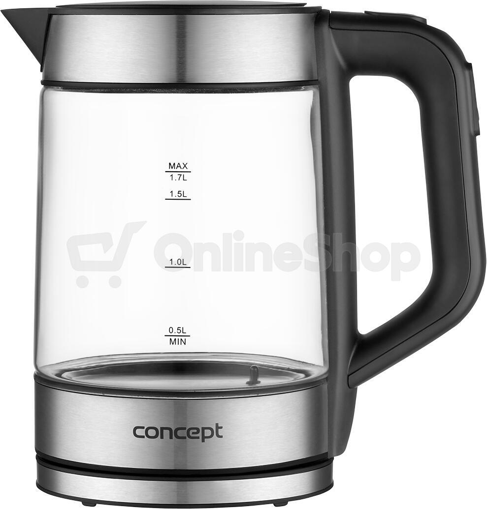 Rychlovarná konvice Concept RK4067, s regulací teploty, 1,7 l