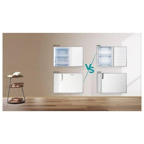 SET Chladnika Hisense RL313D4AWE + Mrazk Hisense FV191N4AW2