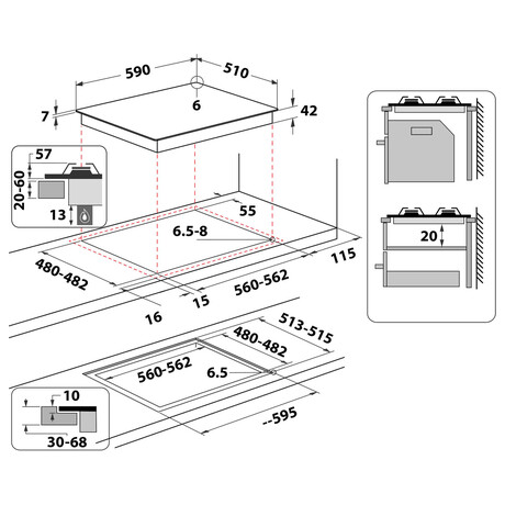 Whirlpool GOS 6415/NB1 (foto 4)