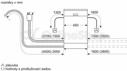Myčka Bosch SPS4EMW61E Serie 4
