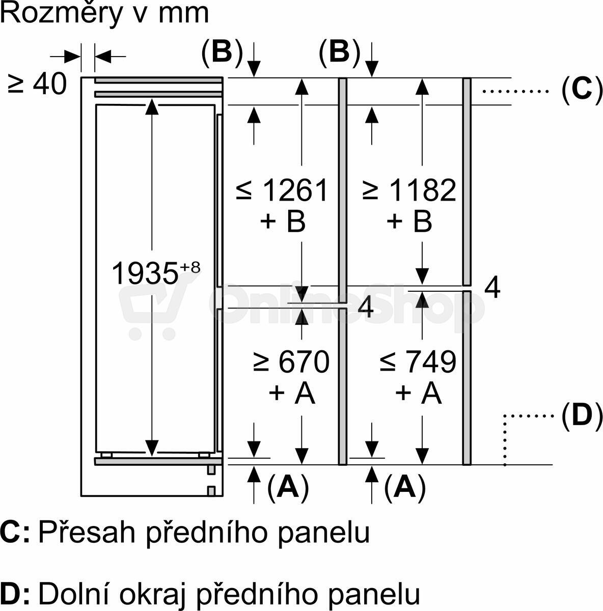 Chladnička Bosch KIN96NSE0 Serie 2