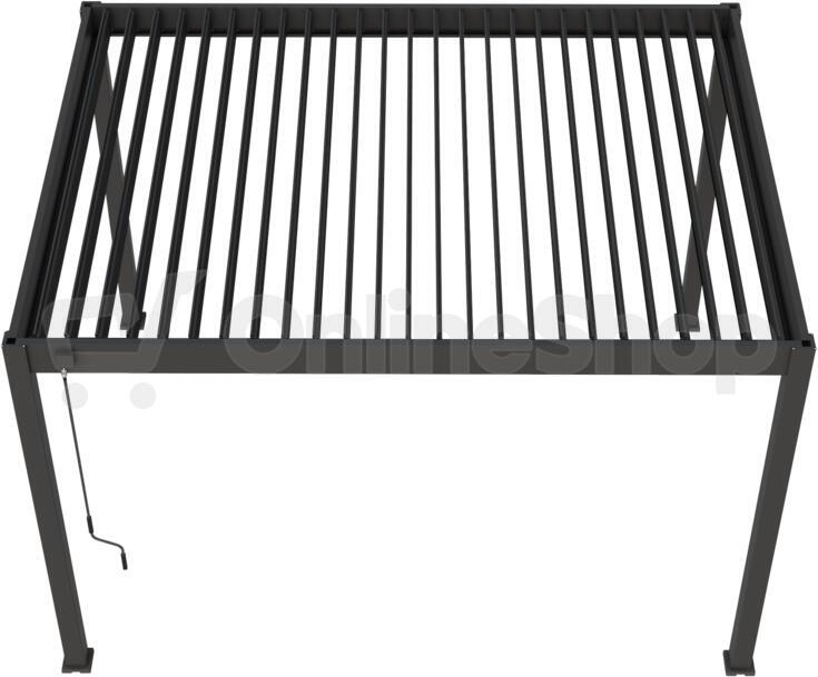 Pergola ROJA INTRO PLUS 4x3 m, hliník - volně stojící