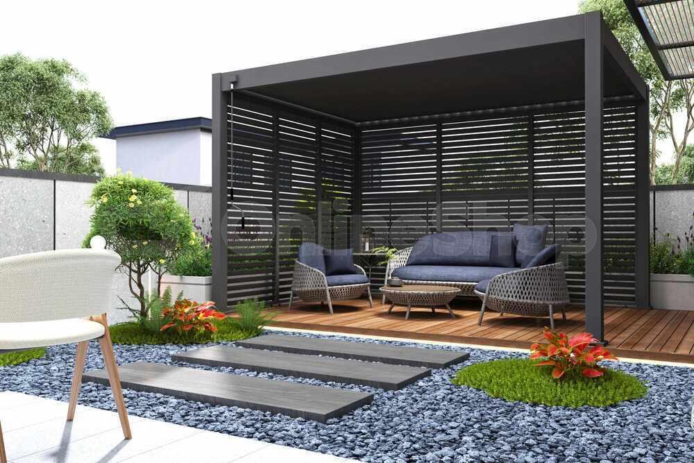 Pergola ROJA INTRO PLUS 4x3 m, hliník - volně stojící