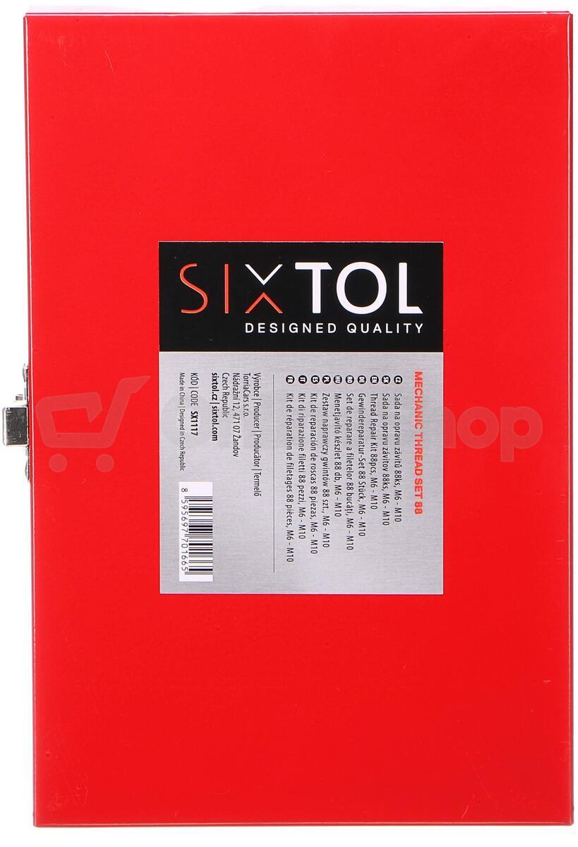 Sada na opravu závitů MECHANIC THREAD SET 88, M6 - M10 SIXTOL