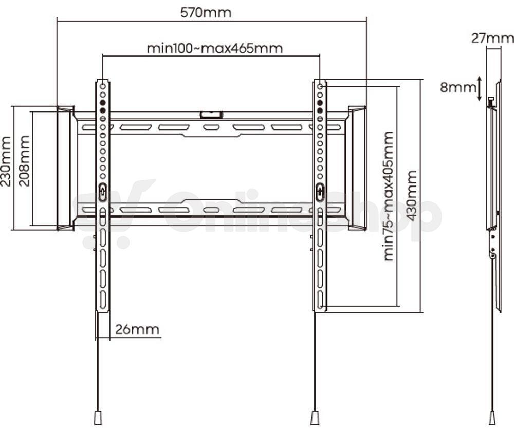 Držák TV Stell SHO 7200