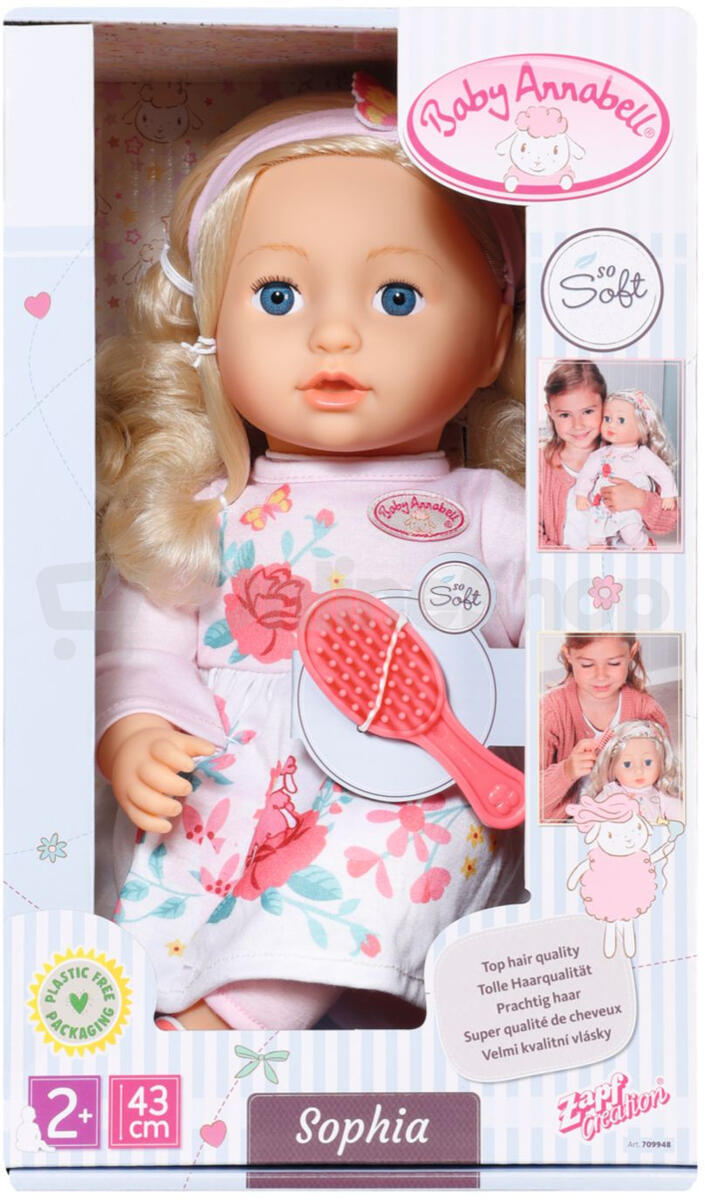Zapf Creation Baby Annabell Sophia, 43 cm