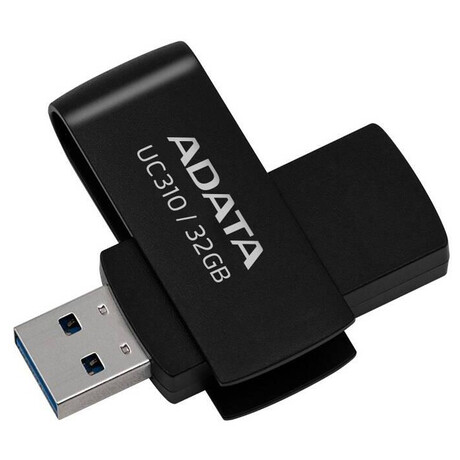 A-Data ADATA Flash Disk 32GB UC310, USB 3.2 , černá (UC310-32G-RBK)