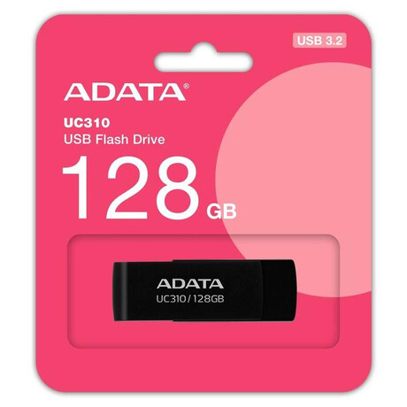 A-Data ADATA Flash Disk 128GB UC310, USB 3.2 , černá (UC310-128G-RBK)