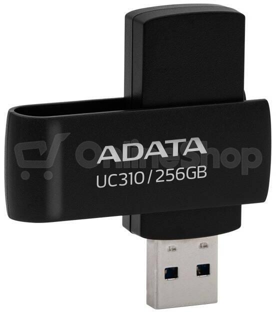 A-Data ADATA Flash Disk 256GB UC310, USB 3.2 , černá (UC310-256G-RBK)