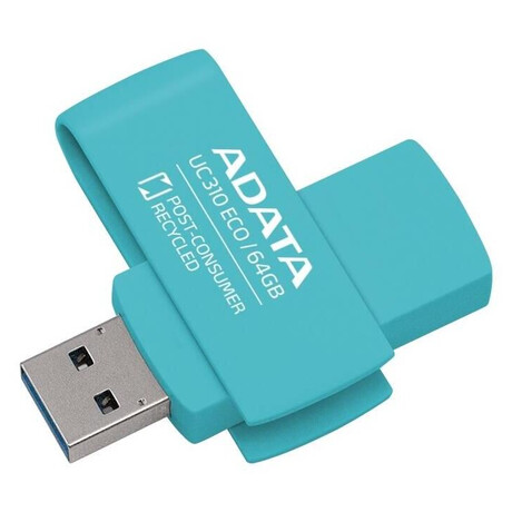ADATA Flash Disk 64GB UC310E ECO, USB 3.2 ,&nbsp;modrá (foto 2)