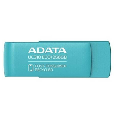 ADATA Flash Disk 256GB UC310E ECO, USB 3.2 ,&nbsp;modrá (foto 1)