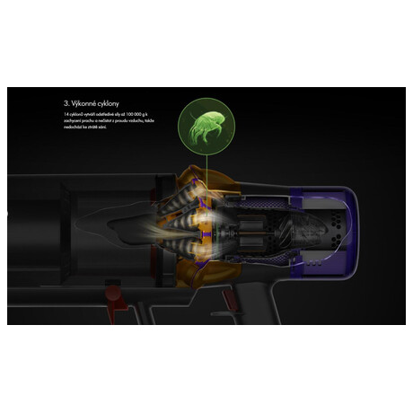 Dyson V15 Detect Absolute, lehce poškozený obal (foto 23)