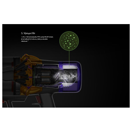 Dyson V15 Detect Absolute, lehce poškozený obal (foto 25)