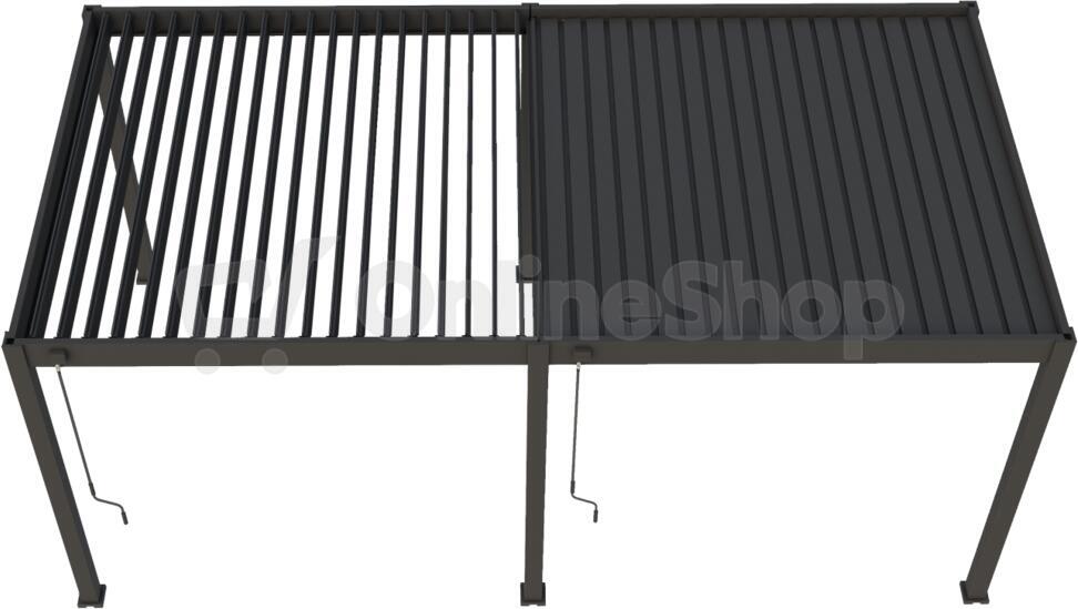 Pergola ROJA INTRO PLUS 6x3 m, hliník
