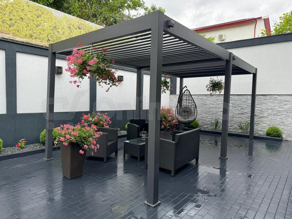 Pergola ROJA INTRO PLUS 6x3 m, hliník
