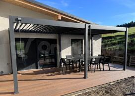 Pergola ROJA INTRO PLUS 6x3 m, hliník
