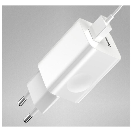 Baseus 24W, 1xUSB bílá (foto 5)