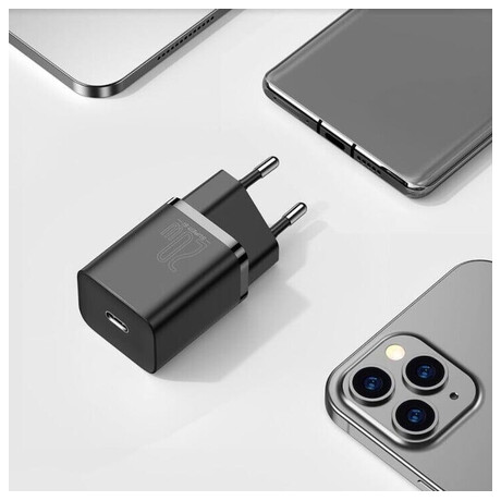 Baseus Super Si&nbsp;20W, 1xUSB-C černá (foto 4)