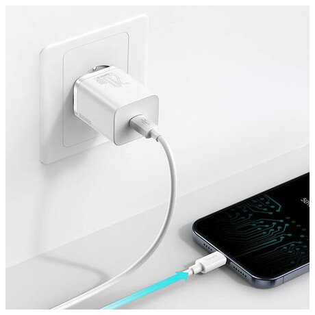Baseus Super Si&nbsp;20W, 1xUSB-C bílá (foto 5)