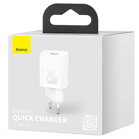 Baseus Super Si&nbsp;20W, 1xUSB-C bílá (foto 7)