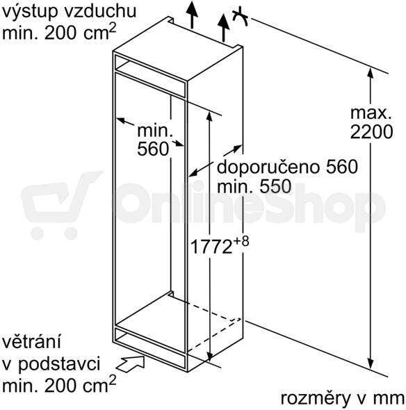 Chladnička Siemens KI86NNSE0