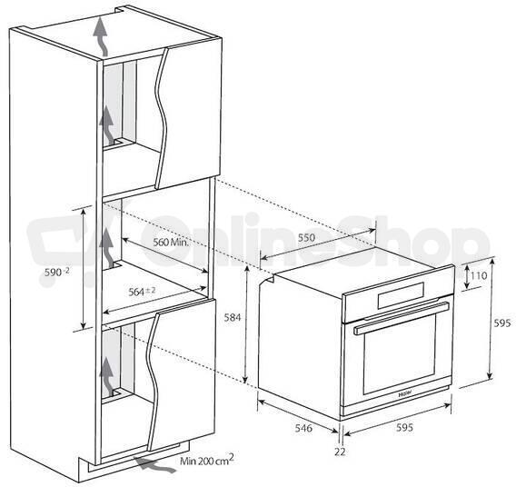 Trouba Haier HWO60SM2B3BH I-Message Series 2