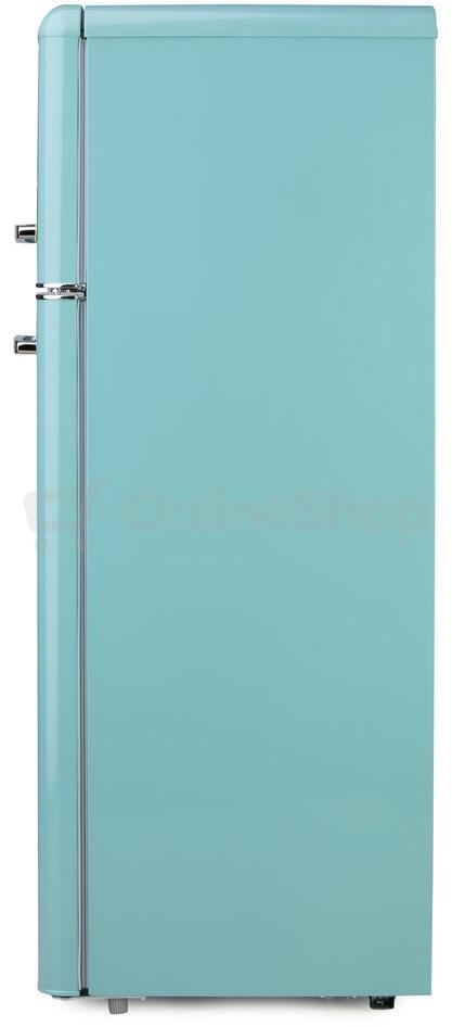 Chladnička Domo DO91705R, tyrkysová