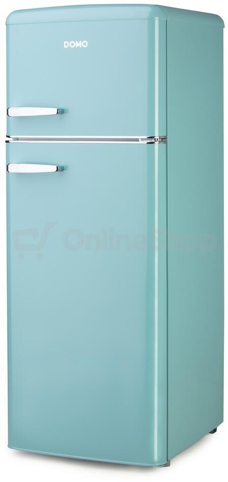 Chladnička Domo DO91705R, tyrkysová