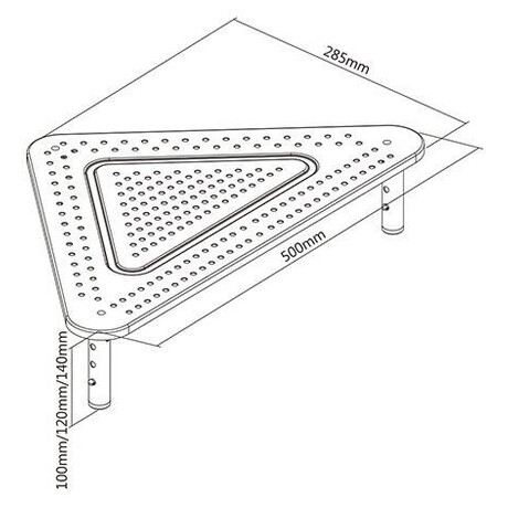 Gembird MS-TABLE-02, černý (foto 4)