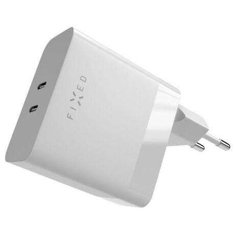 Sov nabjeka FIXED s 2x USB-C vstupem, podpora PD, 65W, bl